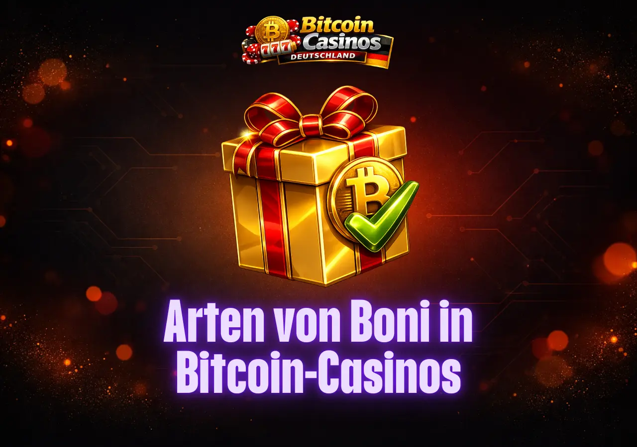 Bonusarten in Online Casinos Deutschland